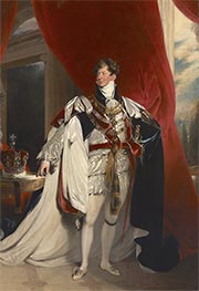 The Prince Regent, Later George IV, c.1811/20 by Thomas Lawrence | Painting Reproduction