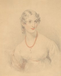 Portrait of a Young Lady with an Amber Necklace, 1814 by Thomas Lawrence | Painting Reproduction