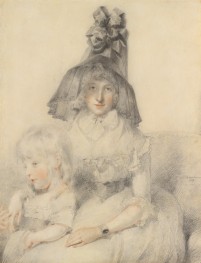 Mrs. Papendiek and Her Son | Thomas Lawrence | Painting Reproduction