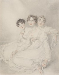 The Wellesley-Pole Sisters | Thomas Lawrence | Painting Reproduction