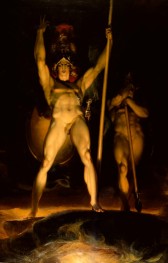 Satan Summoning His Legions, c.1796/97 by Thomas Lawrence | Painting Reproduction