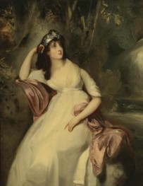 Portrait of Sally Siddons | Thomas Lawrence | Painting Reproduction