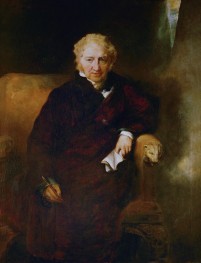 Porträt des Malers Johann Heinrich Füssli | Thomas Lawrence | Gemälde Reproduktion