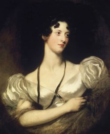 Portrait of Miss Caroline Fry | Thomas Lawrence | Painting Reproduction