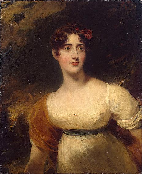 Portrait of Emily Harriet Wellesley-Pole, 1814 by Thomas Lawrence | Painting Reproduction