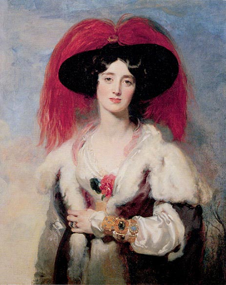 Lady Peel, 1827 by Thomas Lawrence | Painting Reproduction