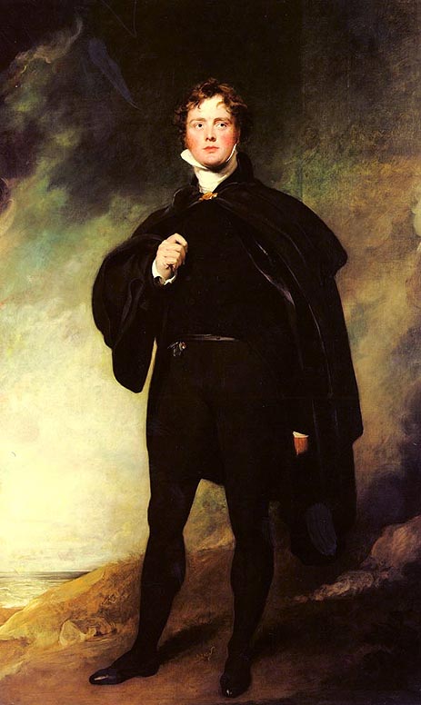 Portrait Of George Nugent Grenville, Lord Nugent, 1813 by Thomas Lawrence | Painting Reproduction
