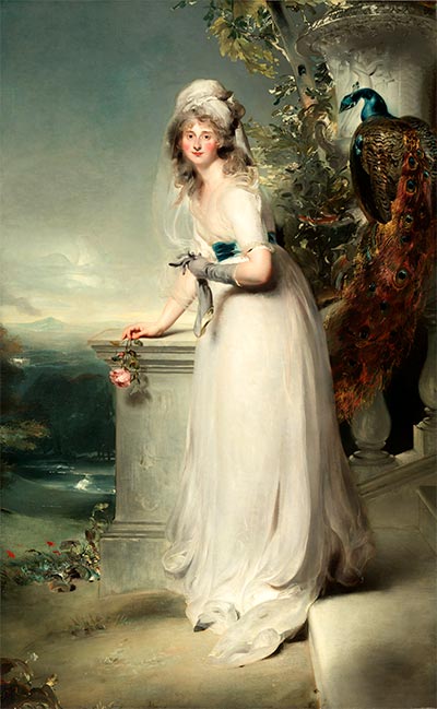 Portrait of Catherine Grey, Lady Manners, 1794 by Thomas Lawrence | Painting Reproduction