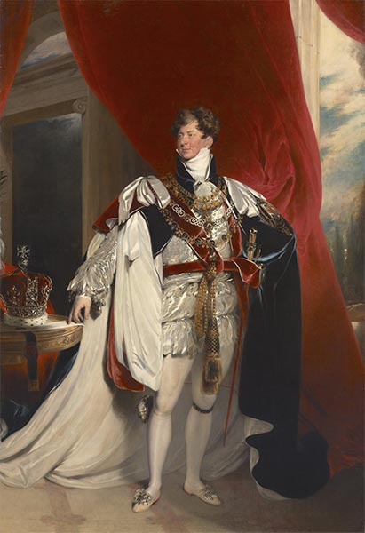 Der Prinzregent, später Georg IV, c.1811/20 | Thomas Lawrence | Gemälde Reproduktion
