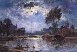 River - Bather, undated von Lepine | Gemälde-Reproduktion