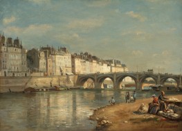 Pont de la Tournelle, Paris | Lepine | Painting Reproduction