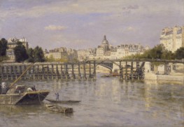 The Estacade Bridge | Lepine | Painting Reproduction