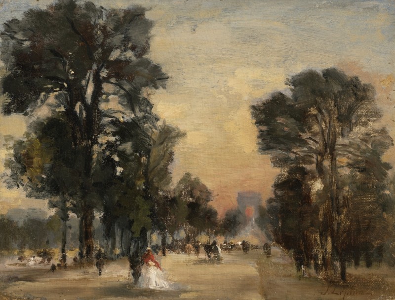 Stanislas Lépine | The Champs-Elysées, n.d. The Champs-Elysées, n.d. | Stanislas Lépine