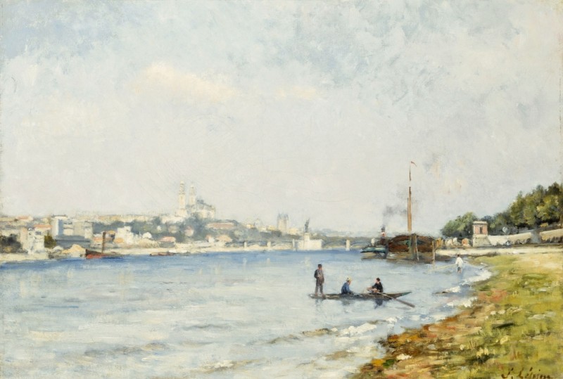 Lepine | The Seine at Passy, 1880 The Seine at Passy, 1880 | Lepine