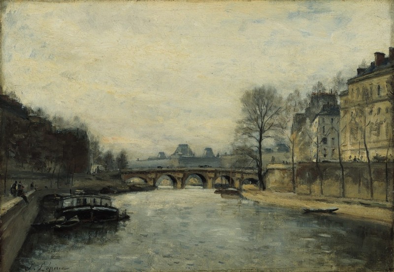 Lepine | The Pont Neuf, Paris, c.1875/79 The Pont Neuf, Paris, c.1875/79 | Lepine