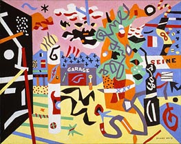 Report from Rockport, 1940 by Stuart Davis | Painting Reproduction