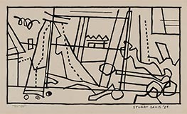New Jersey Landscape (Seine Cart), 1939 von Stuart Davis | Gemälde-Reproduktion
