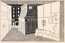 Rue des Rats, c.1928/29 by Stuart Davis | Painting Reproduction
