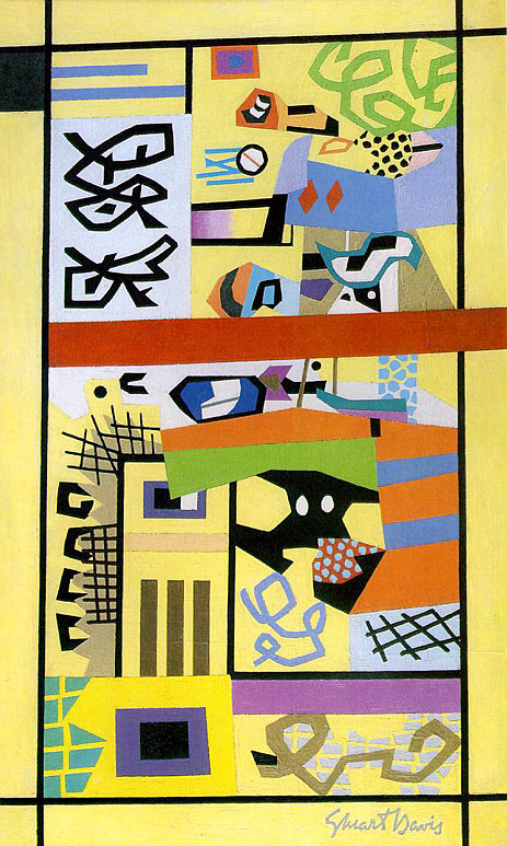 For Internal Use Only, 1945 | Stuart Davis | Painting Reproduction