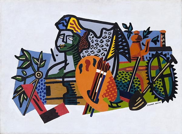 Composition, 1935 | Stuart Davis | Painting Reproduction