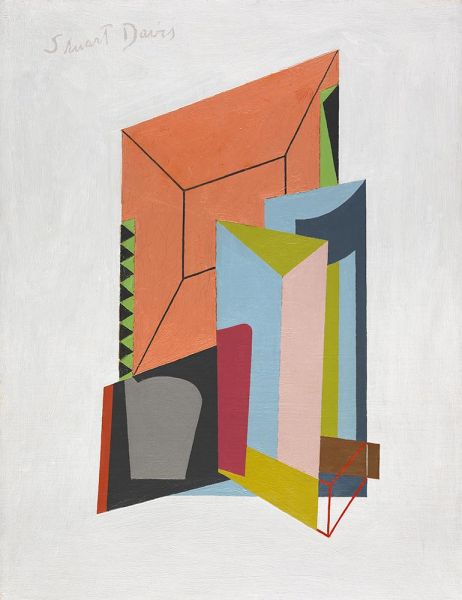 Matches, 1927 by Stuart Davis | Painting Reproduction