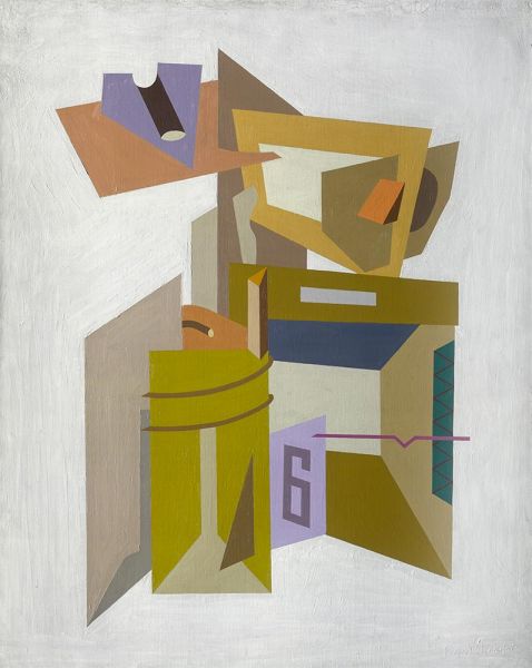 Percolator, 1927 by Stuart Davis | Painting Reproduction