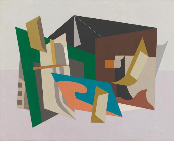 Egg Beater 1, 1927 by Stuart Davis | Painting Reproduction