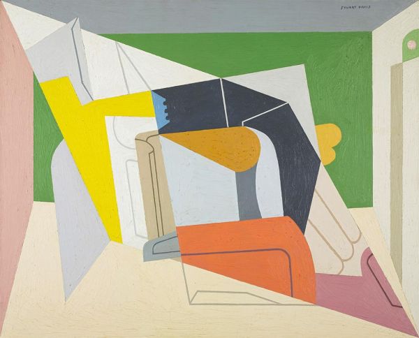Egg Beater 2, 1928 by Stuart Davis | Painting Reproduction