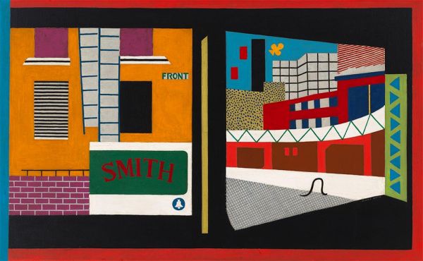House and Street, 1931 | Stuart Davis | Painting Reproduction
