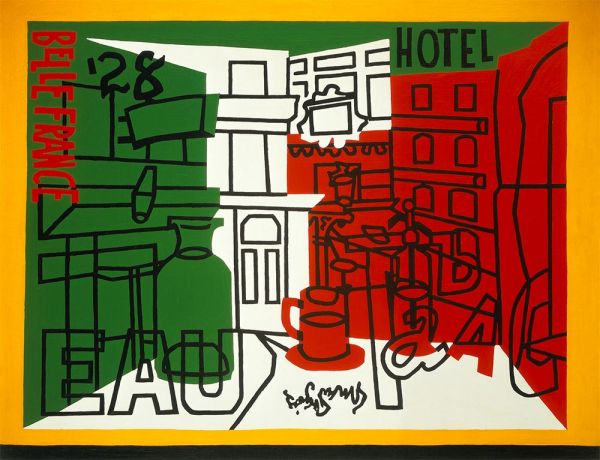Study for The Paris Bit, 1951 by Stuart Davis | Painting Reproduction