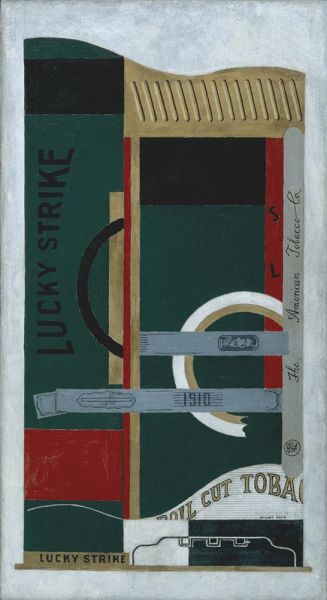 Lucky Strike, 1921 | Stuart Davis | Painting Reproduction