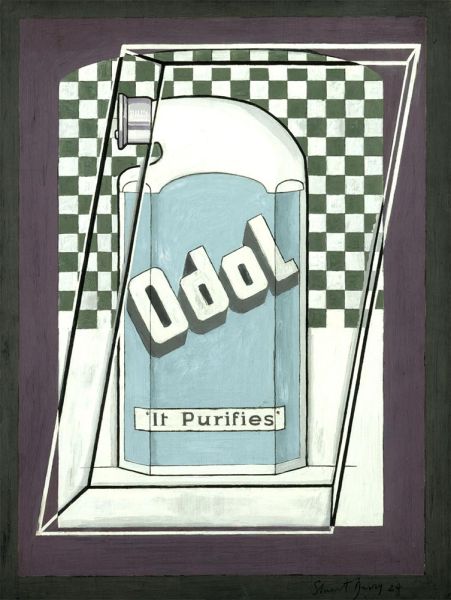 Odol, 1924 by Stuart Davis | Painting Reproduction
