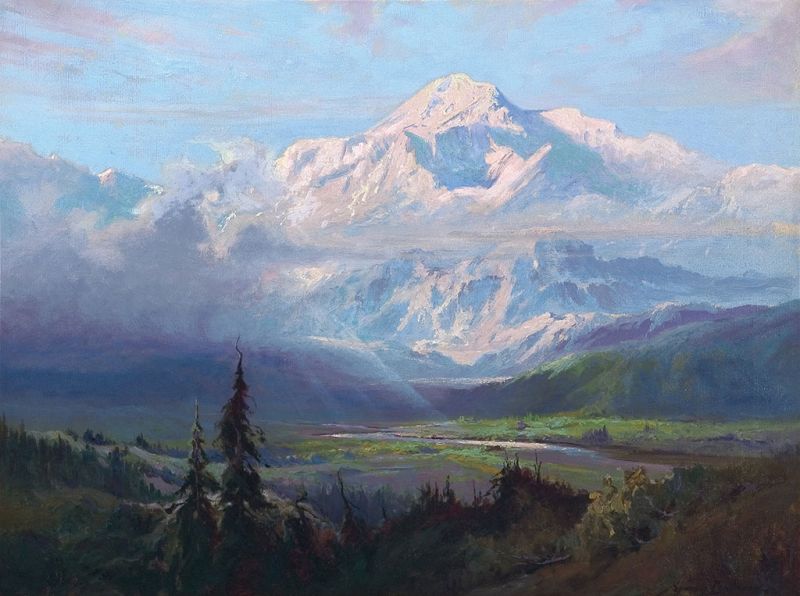 Sydney Laurence | An August Afternoon, Mt. McKinley, n.d. An August Afternoon, Mt. McKinley, n.d. | Sydney Laurence