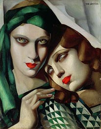 The Green Turban, 1929 von Lempicka | Gemälde-Reproduktion