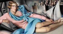 Portrait of Arlette Boucard | Lempicka | Painting Reproduction