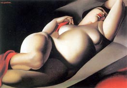 La Belle Rafaela, 1927 von Lempicka | Gemälde-Reproduktion