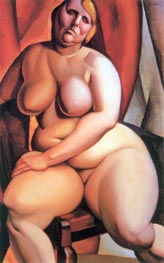 Seated Nude, c.1923 von Lempicka | Gemälde-Reproduktion