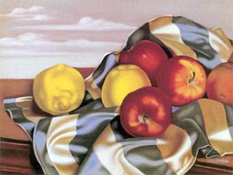 Still Life with Apples and Lemons, c.1946 von Lempicka | Gemälde-Reproduktion