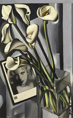 Arlette Boucard with Arums, 1931 | Lempicka