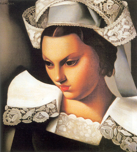 The Breton Girl, 1934 | Lempicka | Gemälde Reproduktion