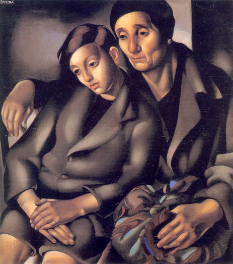 The Refugees, 1931 | Lempicka | Gemälde Reproduktion