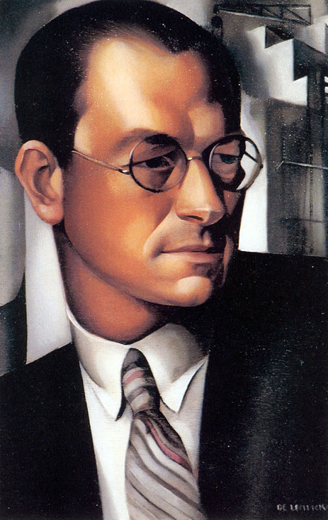 Portrait of Pierre de Montaut, 1931 | Lempicka | Gemälde Reproduktion