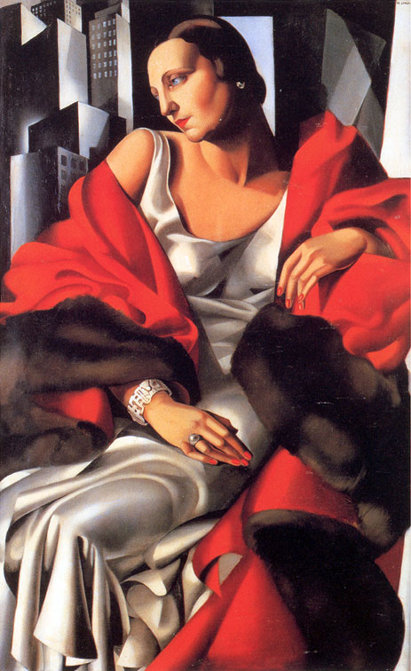 Portrait of Mrs Boucard, 1931 | Lempicka | Gemälde Reproduktion