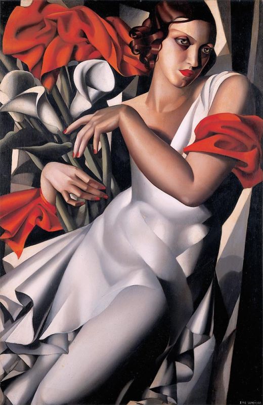 Porträt von Ira P, 1930 | Lempicka | Gemälde Reproduktion