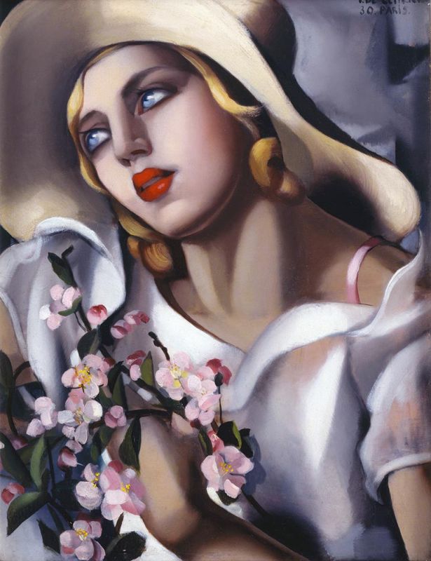 The Straw Hat, 1930 | Lempicka