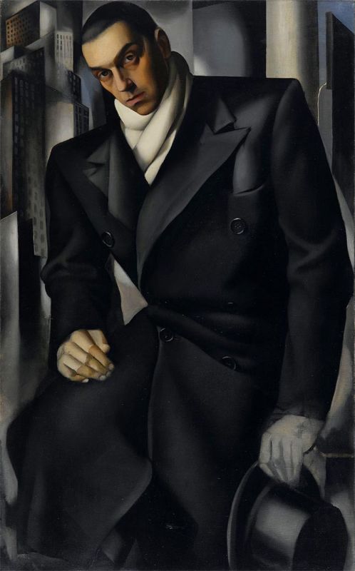 Portrait of a Man or Mr Tadeusz de Lempicki, 1928 | Lempicka