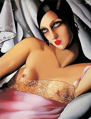 The Pink Blouse, 1933 | Lempicka | Gemälde Reproduktion