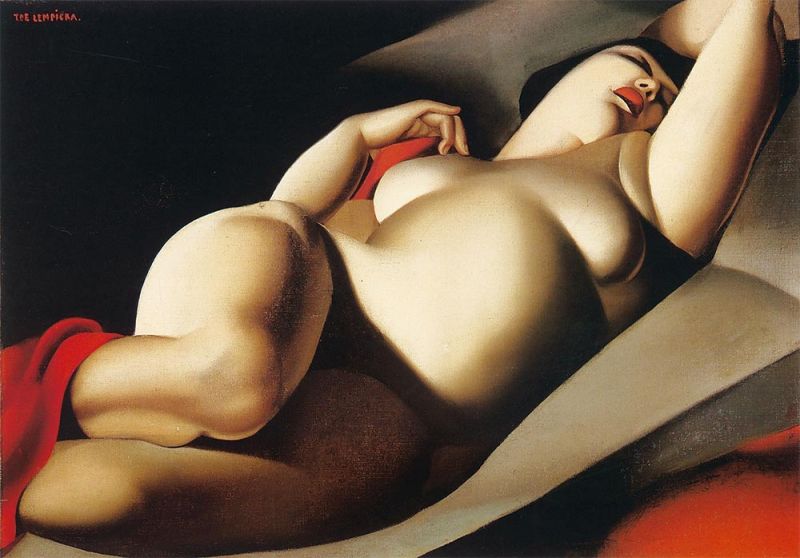 La Belle Rafaela, 1927 | Lempicka | Gemälde Reproduktion