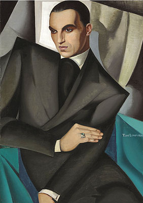 Porträt des Marquis Sommi, 1925 | Lempicka