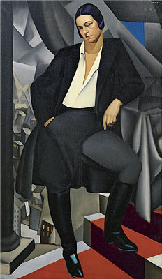 Porträt der Herzogin von La Salle, 1925 | Lempicka